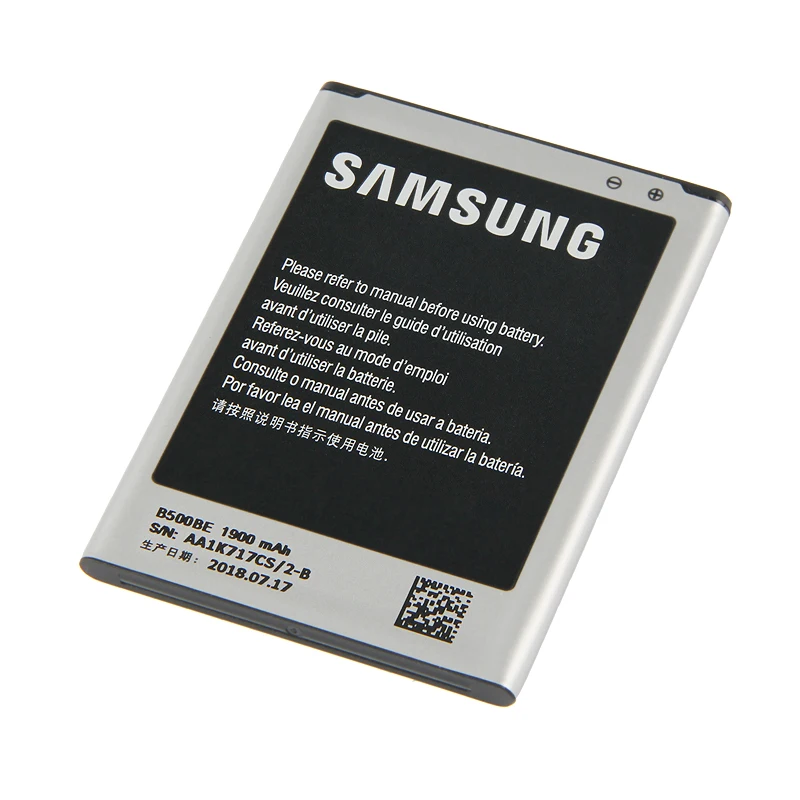 Оригинальный высококачественный аккумулятор Samsung B500BE для GALAXY S4 Mini I9190 I9192 S4Mini I9195