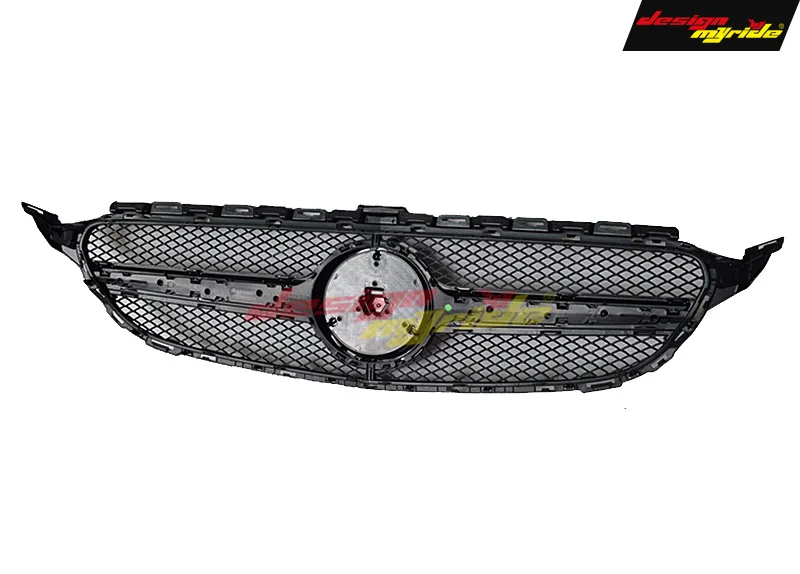 Для Mercedes C Class W205 C205 S205 Спортивная Передняя решетка гриль C63 стиль C180 C200 C250 C300 C400