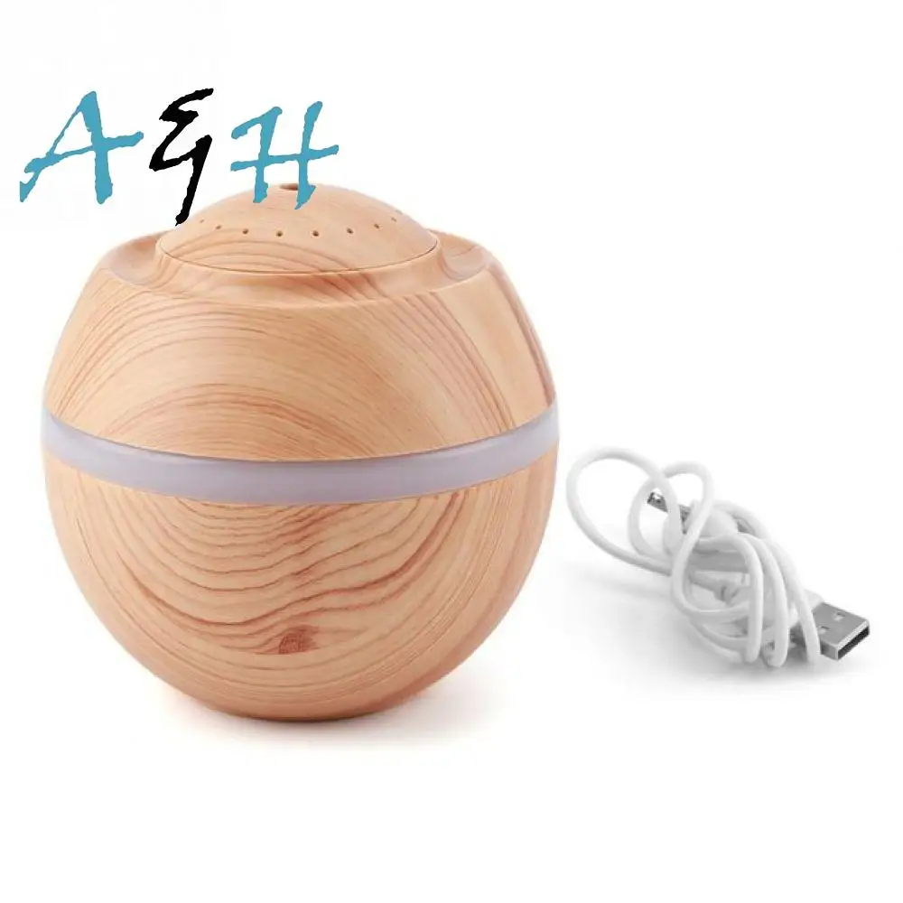 Диффузор ультразвуковой ароматерапия USB холодный увлажнитель светодиодный