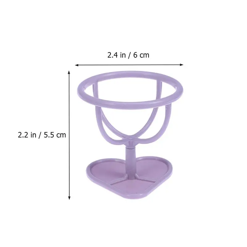 2 шт. подставка-держатель для пудры подставка макияжа губка хранения кронштейн
