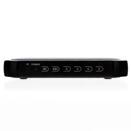 Full HD 1080P Media Player Center RM/RMVB/AVI/MPEG Multi Video with HDMI YPbPr VGA AV USB SD/MMC Port Remote Cont |