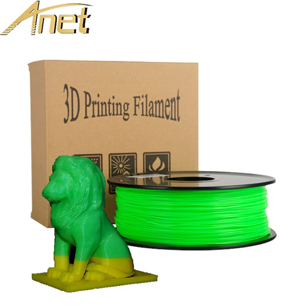 High Quality Anet PLA /ABS 3d Printer Filament Heater 1.75MM 1kg/roll PLA/ABS and 3D Pen to Printing Model | Компьютеры и офис