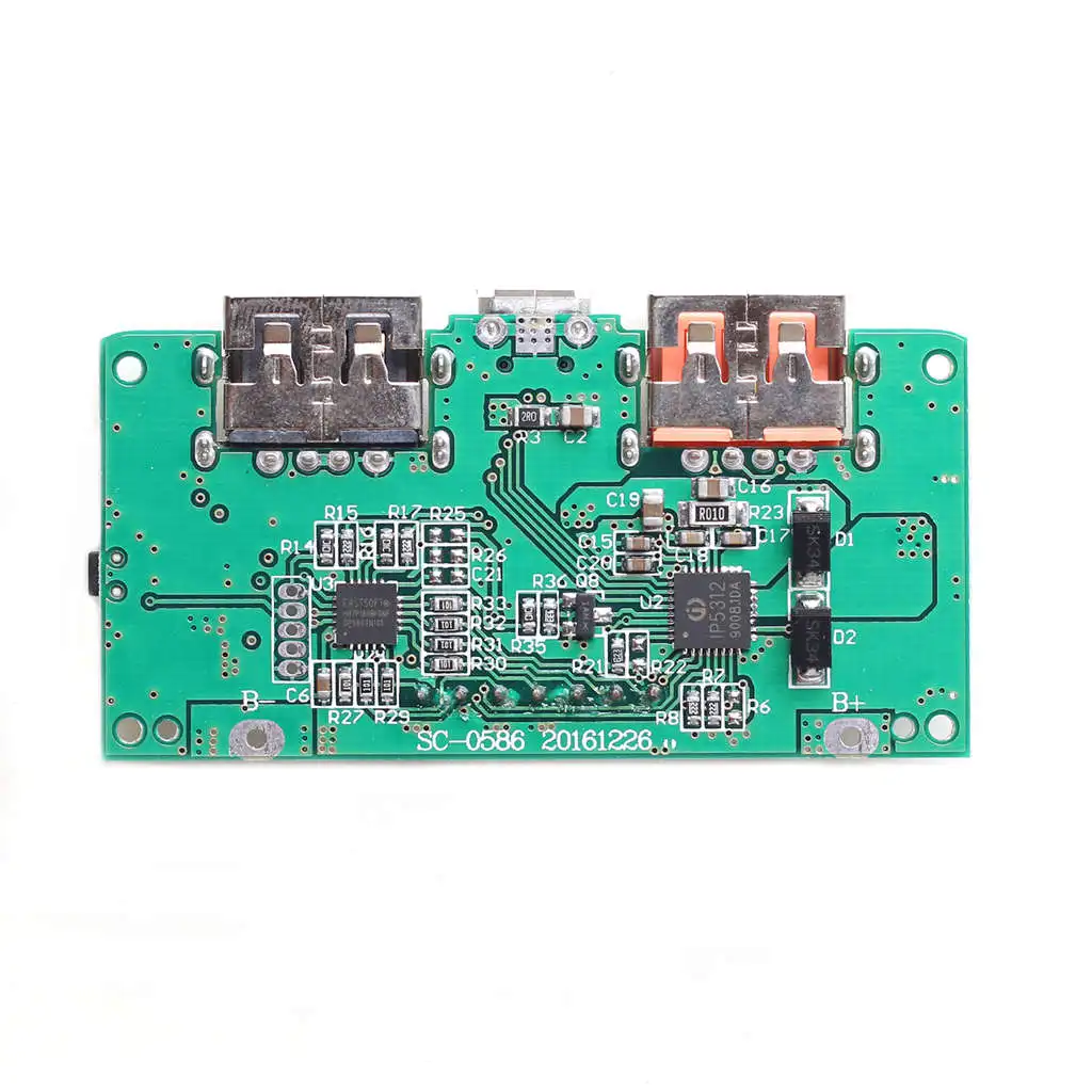 Boost 5V High Pass Qc3.0 Быстрая зарядка пресс-плата с цифровым дисплеем питания Мобильная