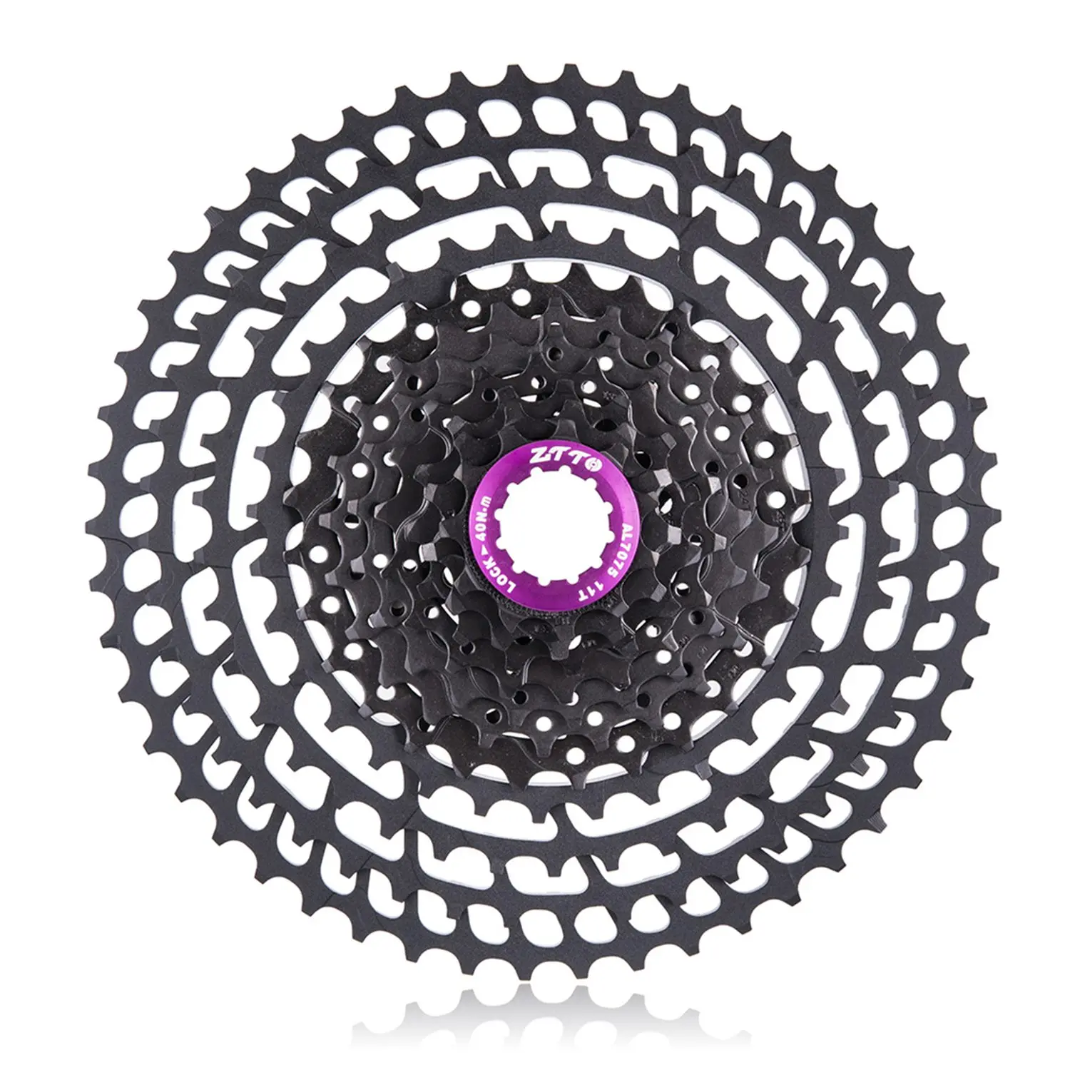 HOT-Ztto 11 Speed Slr Bicycle Cassette 11-50T 11S 11V K7 50 Ultralight 368G Cnc Freewheel Mtb Mountain Bike For Xx1 G | Спорт и