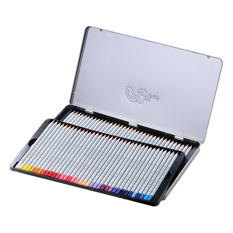 Kup MARCO 7100 Prismacolor Kolor Drewna Ołówki 72 Olej żelazne Pudełko Profesjonalny Rysunek Ołówki Szkic Art Dla Szkolnych