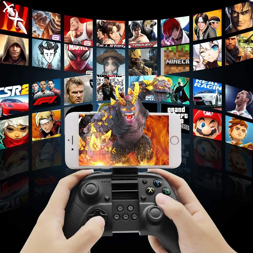 Беспроводной Bluetooth контроллер сенсорный Android мобильный телефон адаптация VR и т.