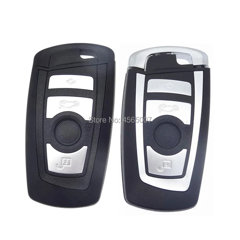 10 шт./лот 4 кнопки Smart Remote чехол для ключей Fob BMW F CAS4 5 серия 7 Key | Автомобили и