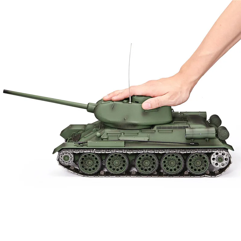 Heng Long 3909 1 1/16 2 4G T 34 Rc автомобиль боевой танк металлический трек W/звуковая игрушка