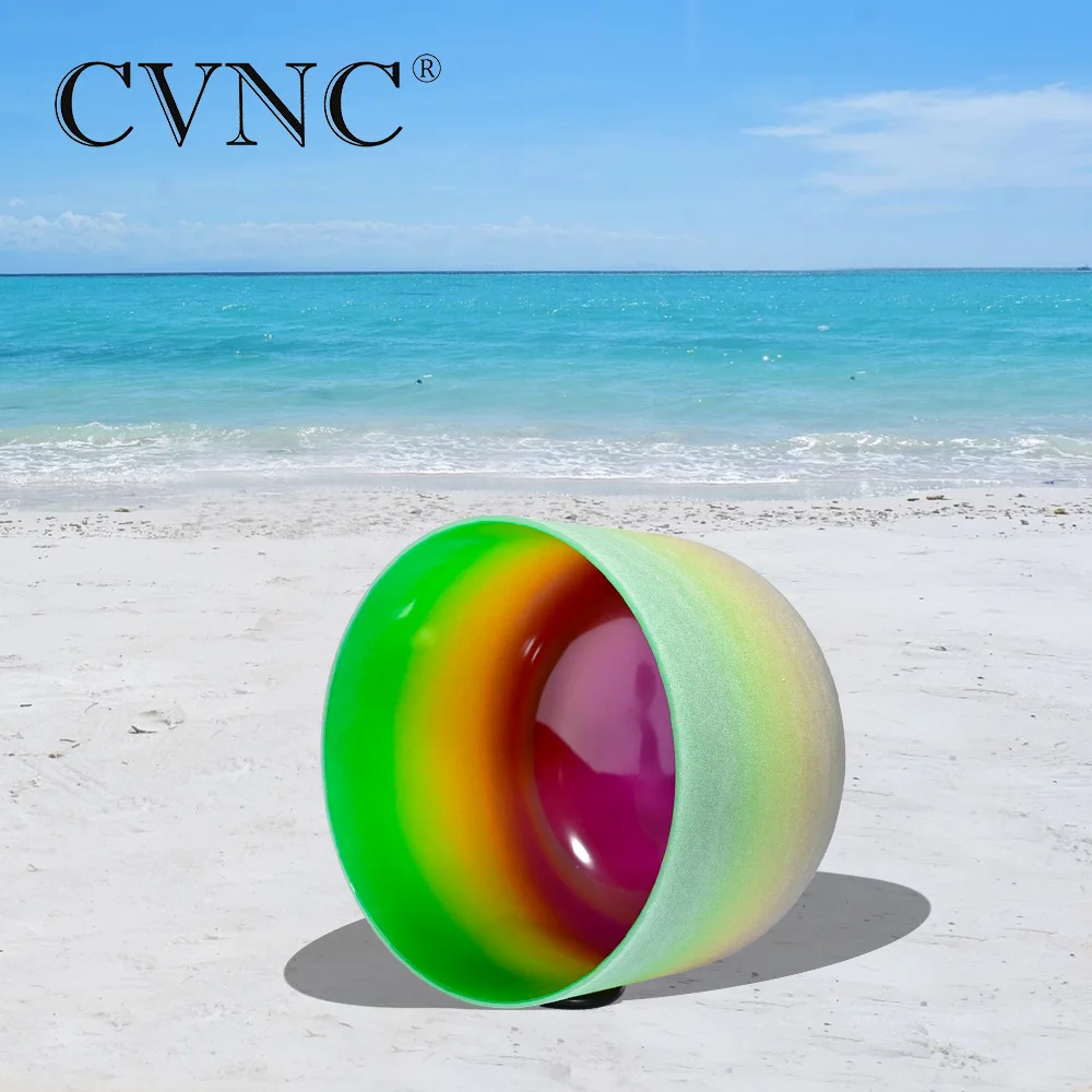 CVNC 8 &quotNote F # Thymus Chakra Дизайн Матовый Кварцевый Кристалл Поющая чаша бесплатная