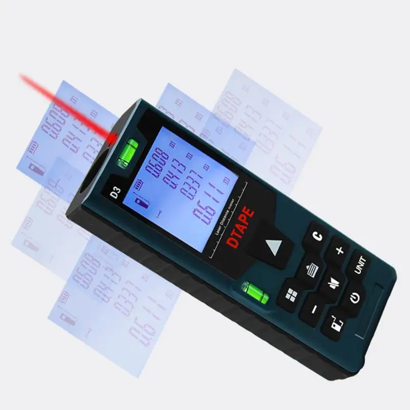 DTAPE D3 цифровой лазерный измеритель расстояния поисковая лента дистанционный тестер дальномер поисковая Лента лазерный измеритель расстояния