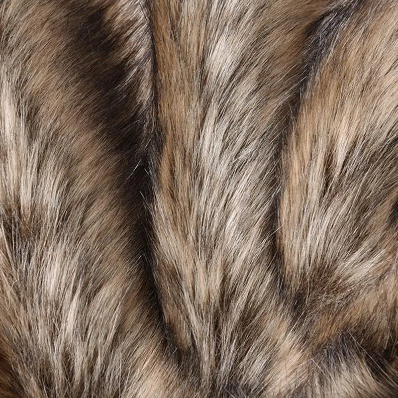 

MISS M Winter Warm Fur Collar Women Scarf Faux Fur Coat Scarves Short Sleeveless Vest V Neck Thick Warm Rabbit Fur Collar Female