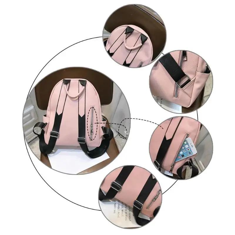 2019 милый женский рюкзак большой вместимости для колледжа повседневный