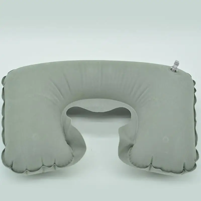 

Functional Inflatable Neck Pillow Inflatable U Shaped Pillow Car Head Neck Rest Air Cushion For Travel Free Shipping