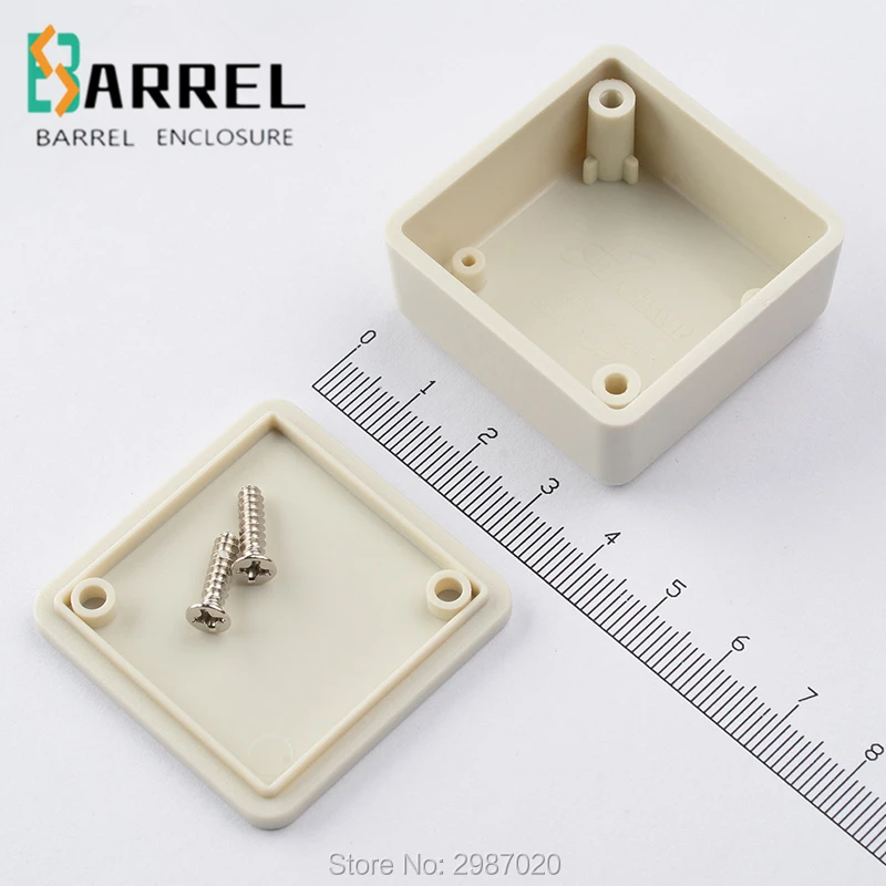 Фото 10 pcs/lot 41*41*20mm plastic enclosure for electronic project circuit PCB board abs junction box sensor distribution outlet 10 pcs/lot 41*41*20mm plastic enclosure for electronic project circuit PCB board abs junction box sensor distribution outlet
