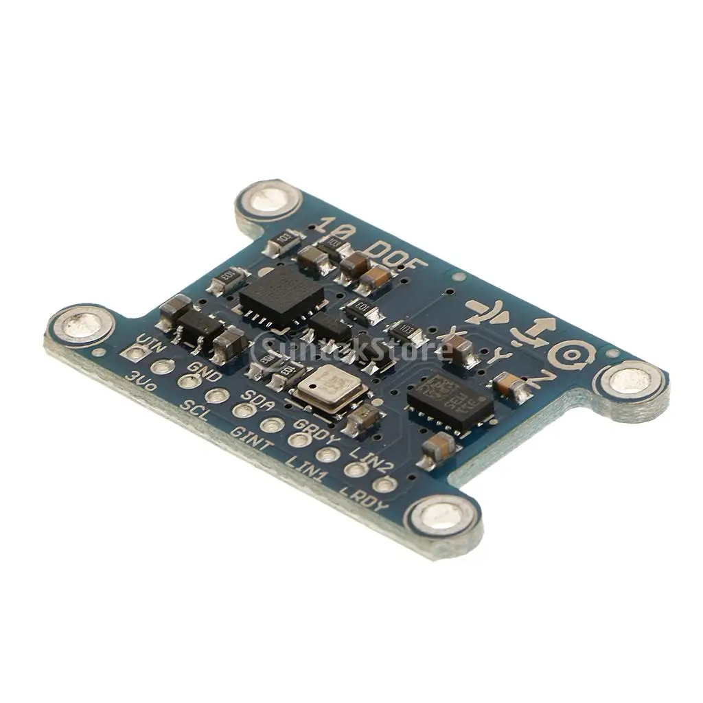 10DOF LSM303D L3GD20 BMP180 секционная плата акселерометр компас высотомер|altimeter|altimeter compass |