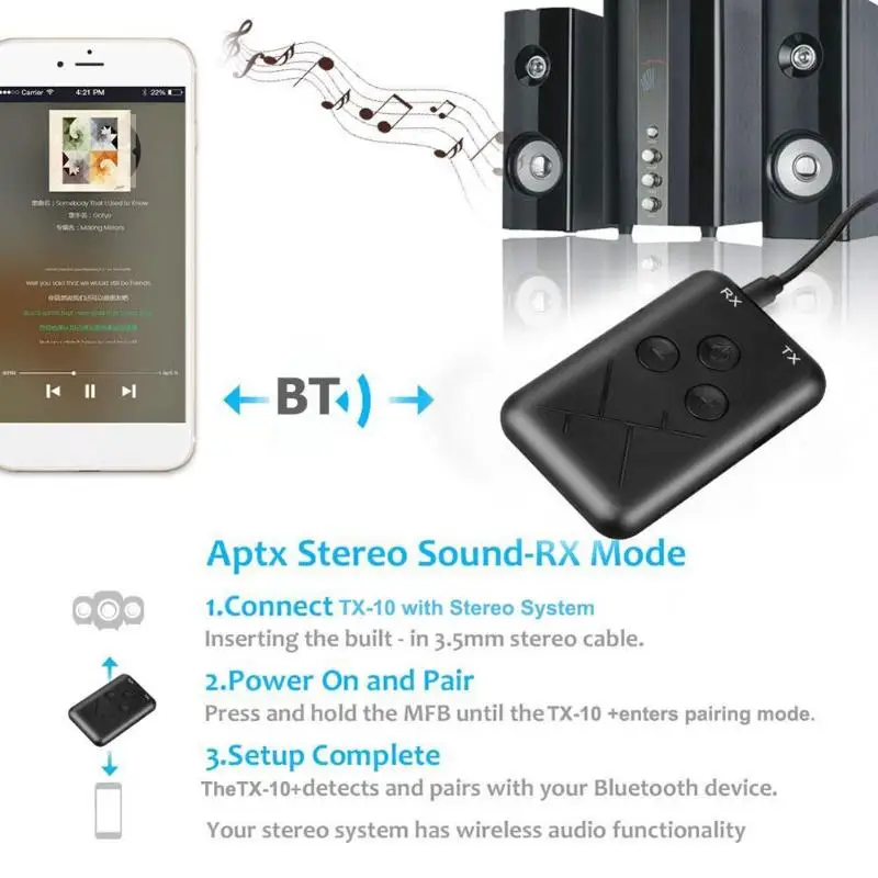 3 5 мм аудио беспроводной Bluetooth передатчик приемник стерео адаптер ключ парный