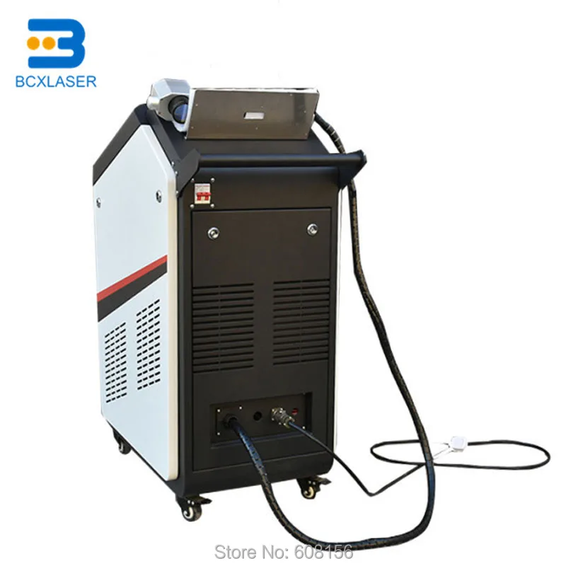 50w/100w/200W/500w IPG fiber laser cleaning machine rust removal for metallurgical industry cleaning