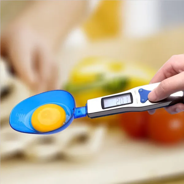 Бытовые электронные весы для взвешивания ЖК-цифровая мерная ложка кухни