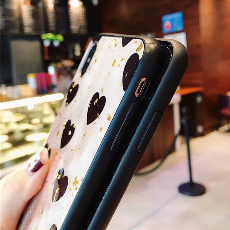 Lovebay чехол для телефона iPhone 6 6s 7 8 Plus X XR XS Max роскошный блестящий яркий фольга