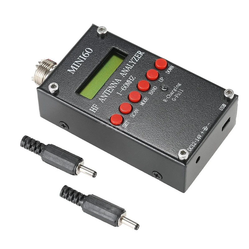 Mini60 1 60 МГц HF SWR антенна анализатор метр для Ham Радио хоббистов V0T5|Детали и
