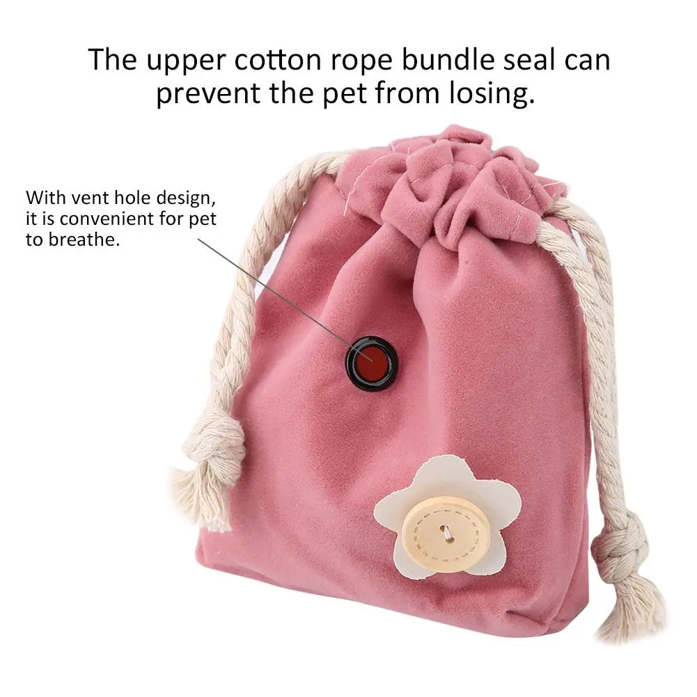 Переноска для маленьких животных переноска хомяков дорожные сумки домашних