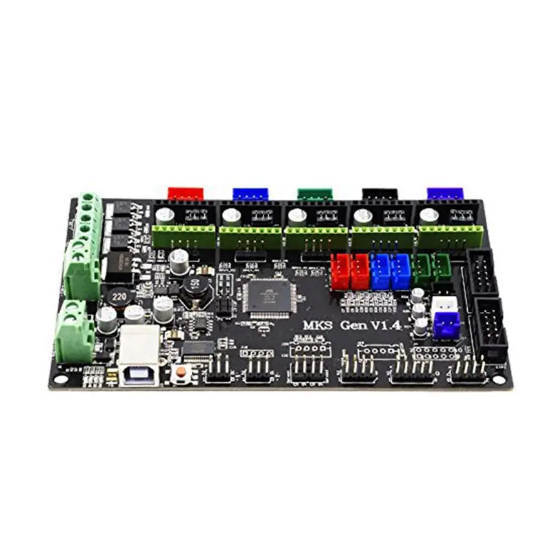 MKS GEN V1.4 + TFT32 сенсорный экран 3d принтер DIY стартовый комплект с кабелем совместимый