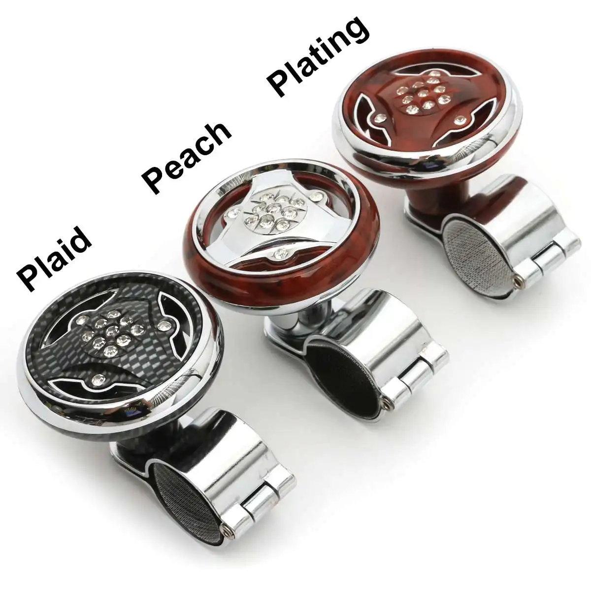 Автомобиль грузовик ручка Assister рулевое колесо помощь грузовик ручка Spinner мяч плед/покрытие/Персик Стильный Регулируемый Комфорт алюминий+ ABS