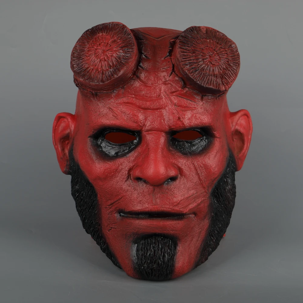 Hellboy маска латексная для маскарада карнавала маски костюмов капюшон косплей на