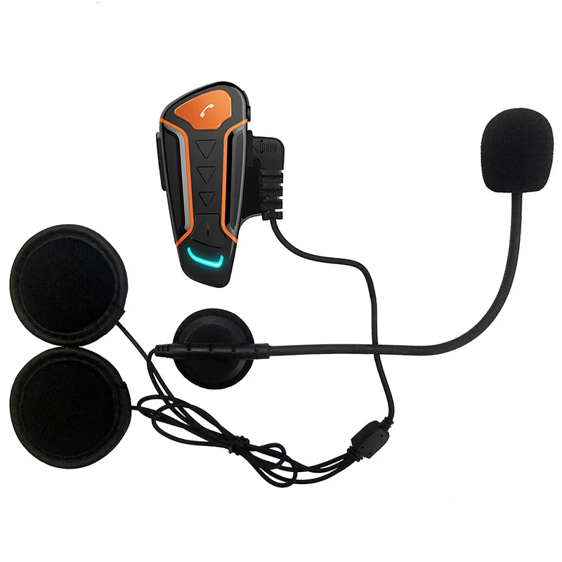 Мотоцикл Шлемы гарнитуры Bluetooth WT003 1000 м Беспроводной IP65 Портативный рация