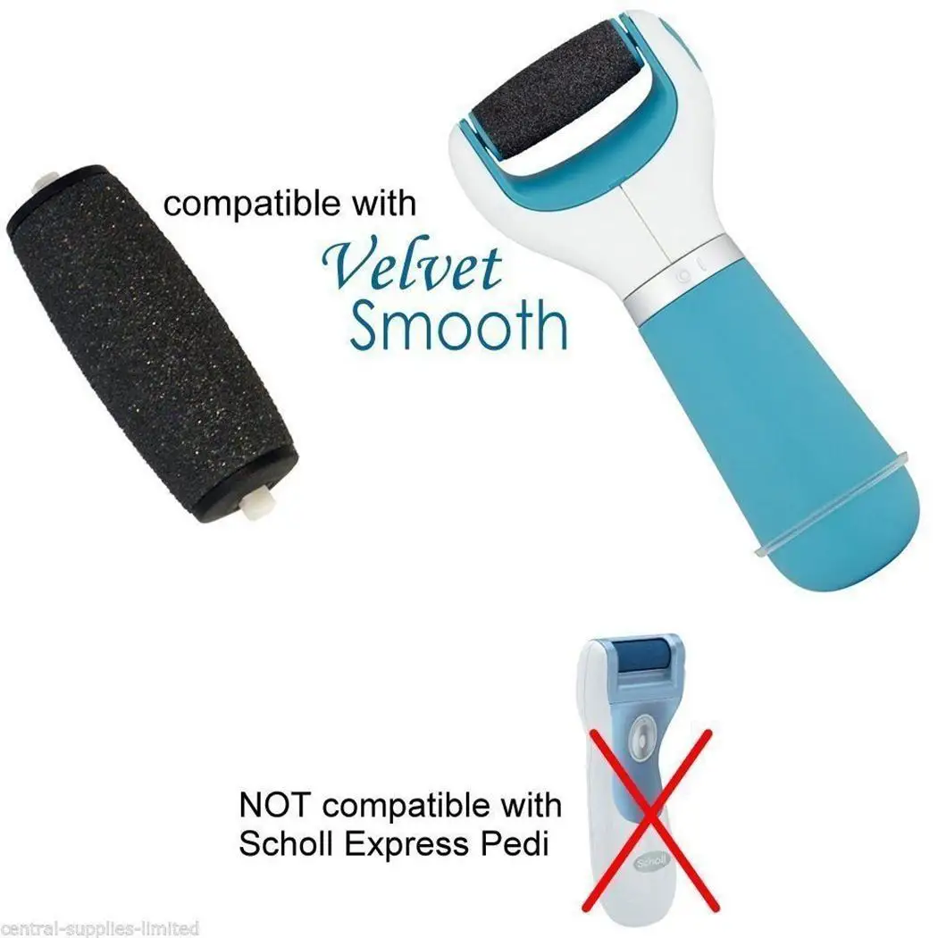 4 шт совместимый запасной ролик для 9 2 см/1 0 8 дюйма и модели Scholl Velvet Smooth Express