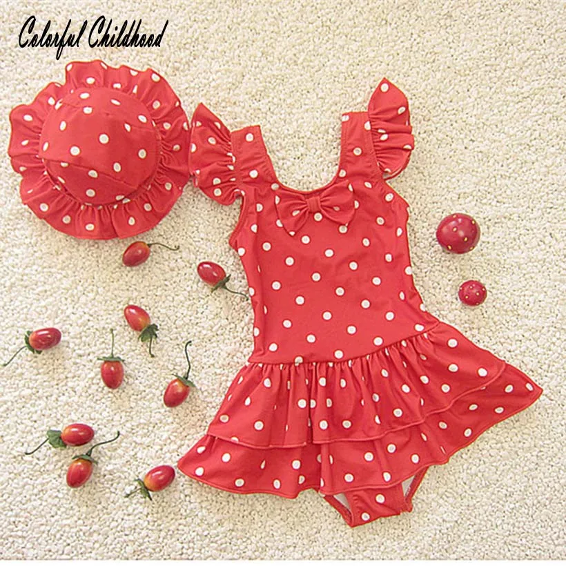 Женский купальник с бантом и расклешенными рукавами в стиле принцессы|Комплекты