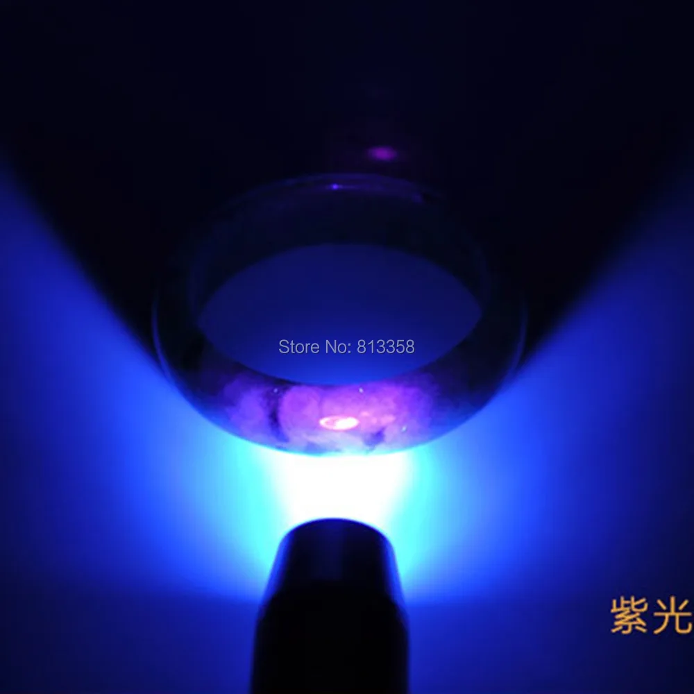 Светодиодный фонарь AloneFire SV310 5 Вт CREE белый УФ желтый светодиодный светильник