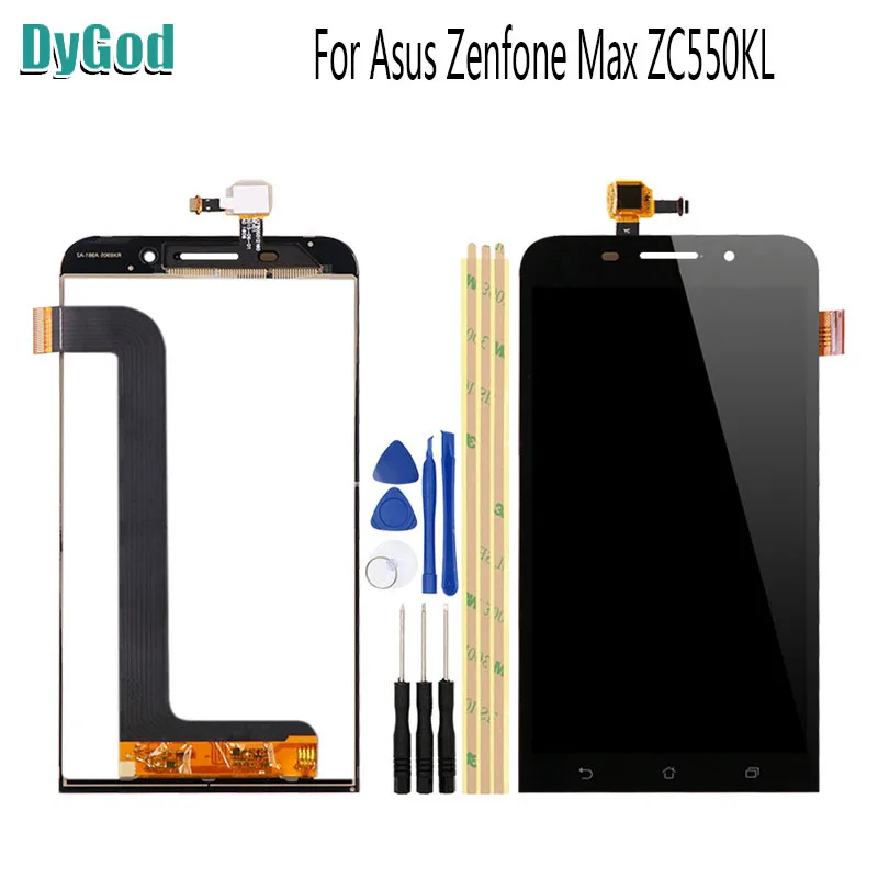 ЖК дисплей DyGod 5 дюйма для Asus Zenfone Max ZC550KL сенсорный экран телефона дигитайзер в