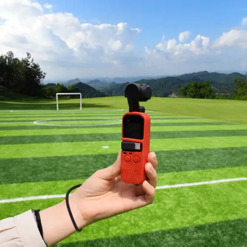 Цветной Osmo Карманный Мягкий силиконовый чехол защитный для DJI OSMO карданный