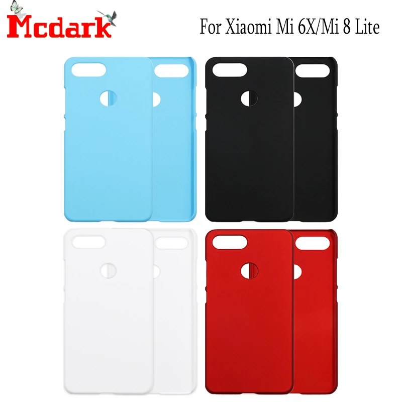 Чехол Mcdark для Xiaomi Mi 8 Lite роскошный защитный матовый чехол жесткий пластиковый