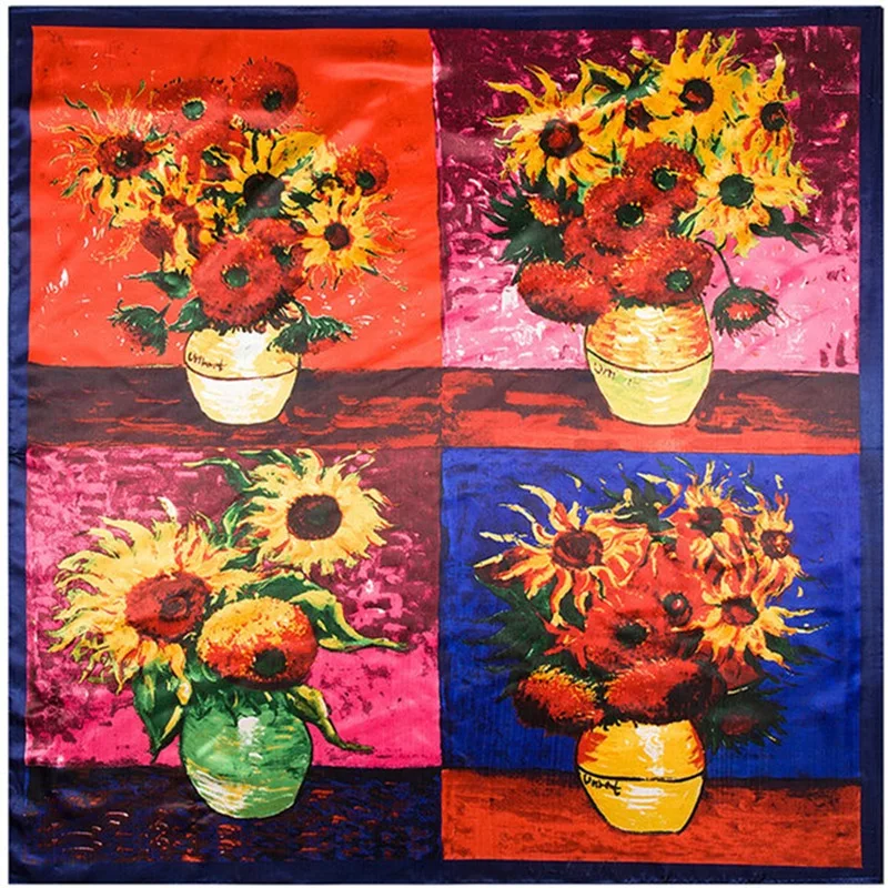 Женская повязка для волос в стиле ретро винтажная на голову Винсент Ван Гог