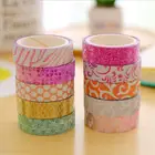 Бумажная декоративная клейкая лента для самостоятельной сборки, 1 шт.