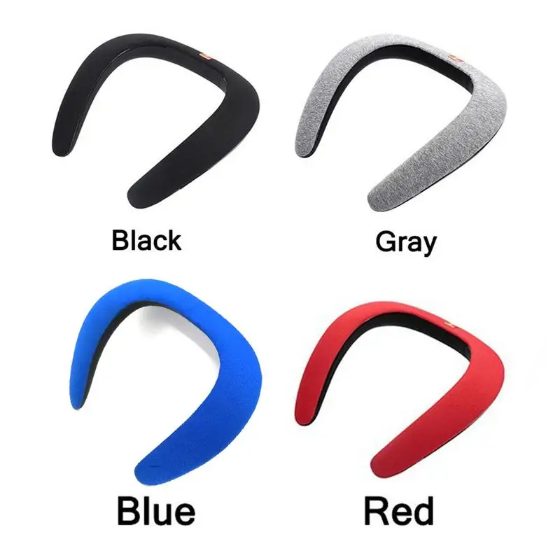 Беспроводной бас Музыка Bluetooth стерео динамик Портативный TF Mp3 плеер Шея носимый