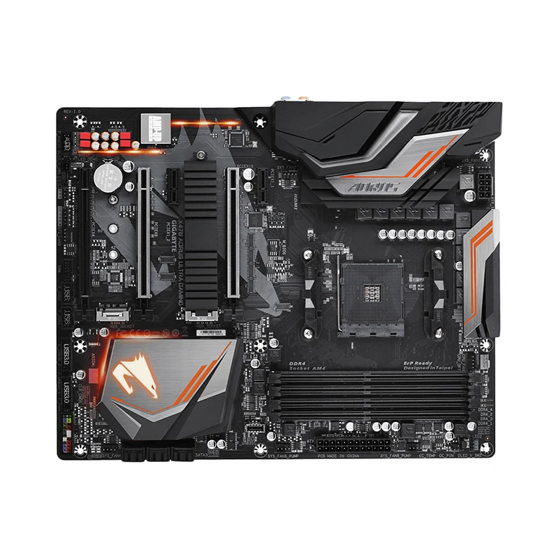 Материнская плата GIGABYTE AMD X470 SAM4 ATX AORUS ULTRA GAM | Компьютеры и офис