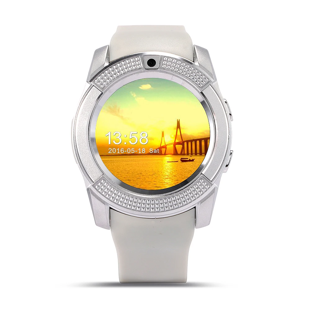 Vangas V8 SmartWatch Bluetooth умные наручные часы с Сенсорный экран HD камера сим-карта Passmoter