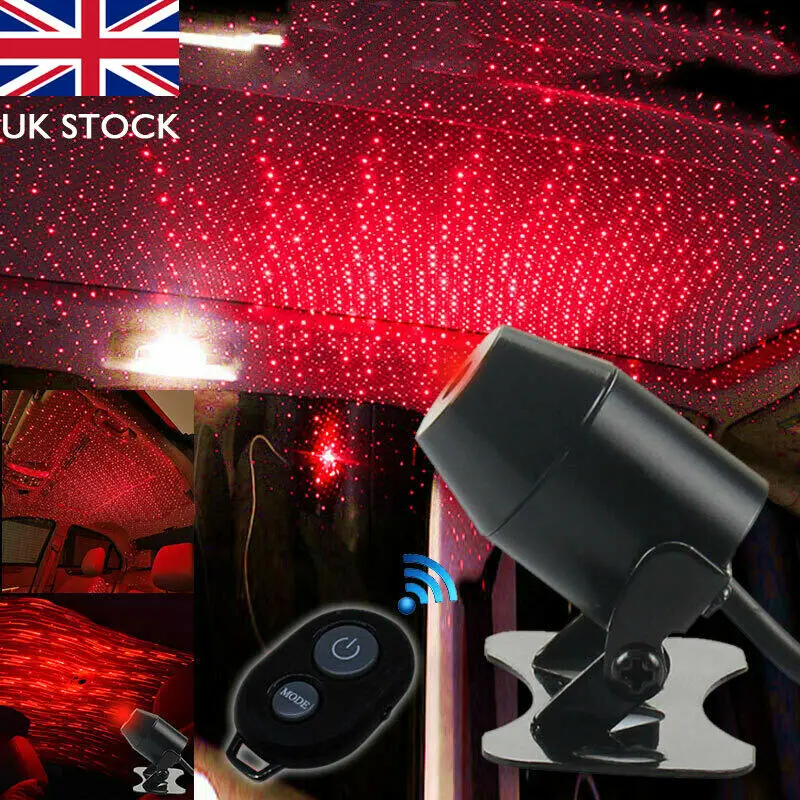 USB автомобильная атмосферная лампа Интерьер окружающая звезсветильник звездное