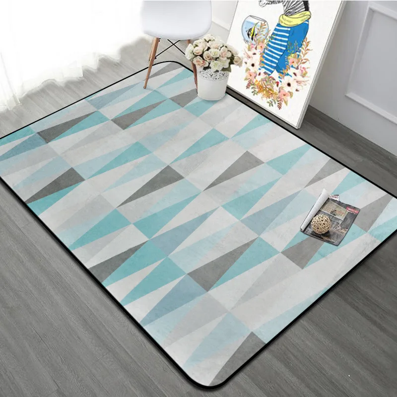 Simple Nordic Carpet Livingroom Home Soft Bedroom Carpets Sofa Table Rug Study Floor Mat Kids Crawling Rugs Fashion Mats30 | Дом и сад