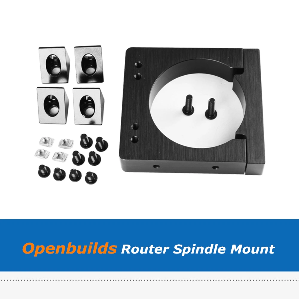 Roteador para Cnc Kit de Montagem do Eixo Conjunto Openbuilds 71mm Alumínio 3d Impressora Peças Diy 1 52mm 65mm