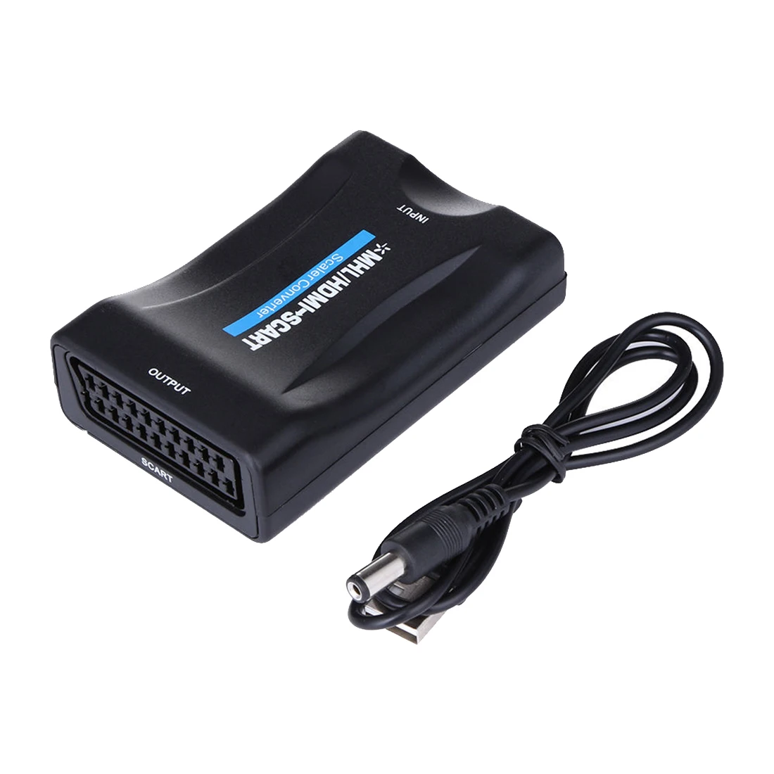 Лучшие предложения HDMI к SCART адаптер 1080p видео аудио конвертер Scaler смартфон STB DVD| |