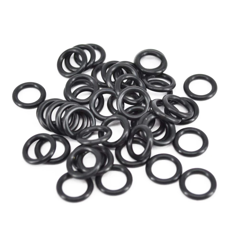 Carp Fishing Tackle Rubber O Rings Black For Bite Alarms Rod Pods Bars Pack of 100pcs | Спорт и развлечения