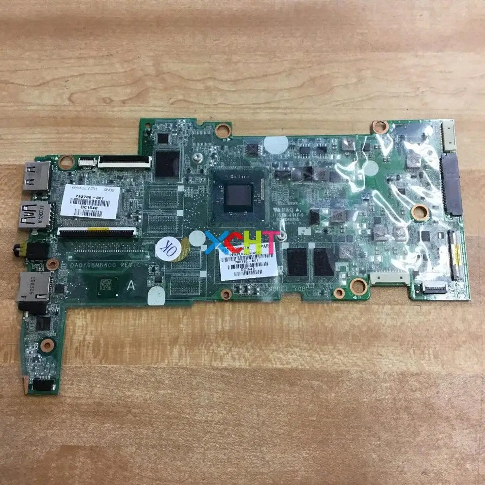 792785 501 001 DA0Y0BMB6C0 UMA w N2840 cpu 2 GB 32G eMMC для hp Stream 13 c серии Материнская плата