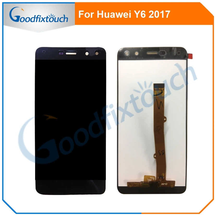 Для Huawei Nova Young 4G LTE / Y6 2017 Y5 ЖК-дисплей + сенсорный экран дигитайзер в сборе с рамкой