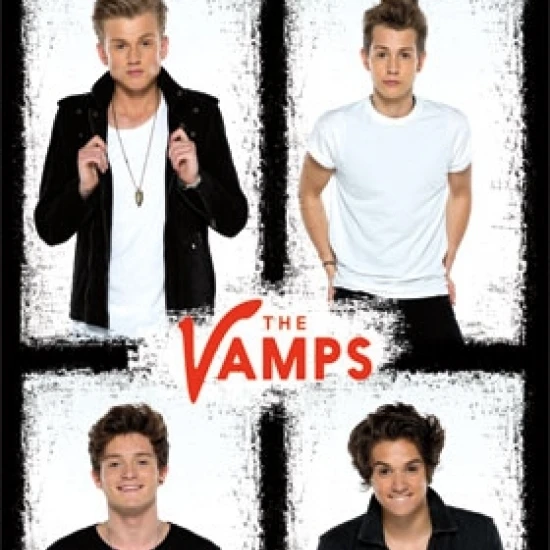 Печать плакатов The Vamps-белый ламинированный (24x36) | Дом и сад
