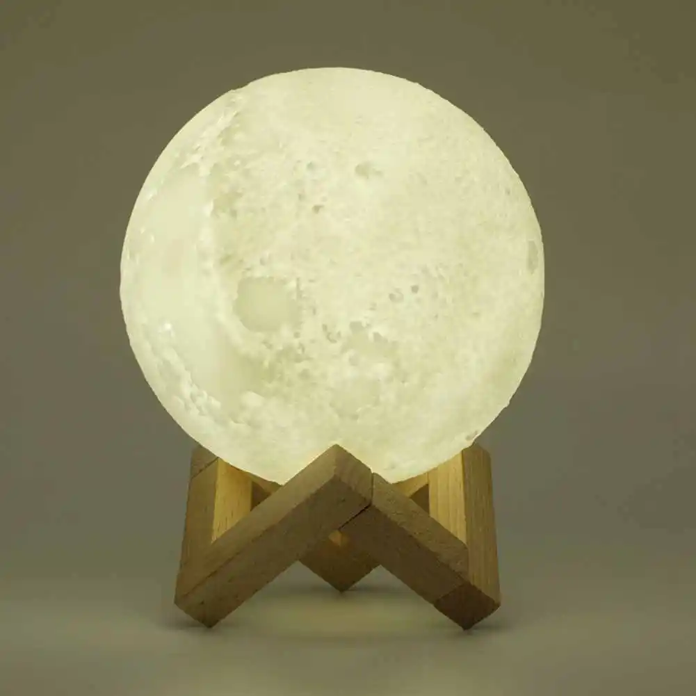 Лучшие продажи 3D Луна 880 мл воздушный увлажнитель ультразвуковой Usb прекрасный