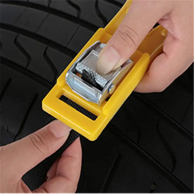 1x автомобилей Ван шина цепи на шины анти противобуксовочный ремень колесо